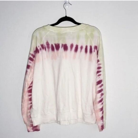 Wildfox Couture Aloe Edge Dye Tie Dye Sommers Sweatshirt Size Large New - Picture 9 of 10